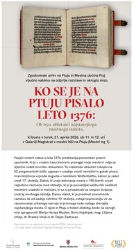 Vabilo_odprtje razstave in okrogla miza_Ko se je na Ptuju pisalo leto 1376