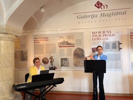 Ko se je na Ptuju pisalo leto 1376_odprtje razstave v GM