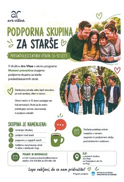 Podporna skupina za starše_Ars Vitae_2026